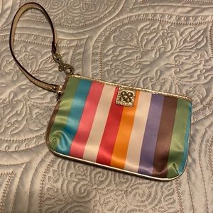 Barely used coach wristlet